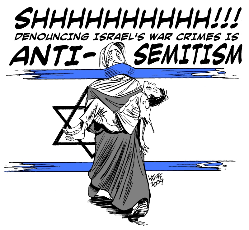 Criticizing Israel is Anti-Semitism
