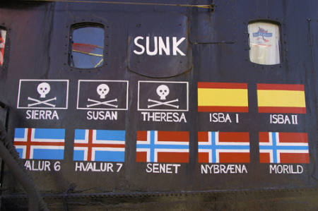 Whaling ships sunk - Sea Shepherd tally, November 2006
