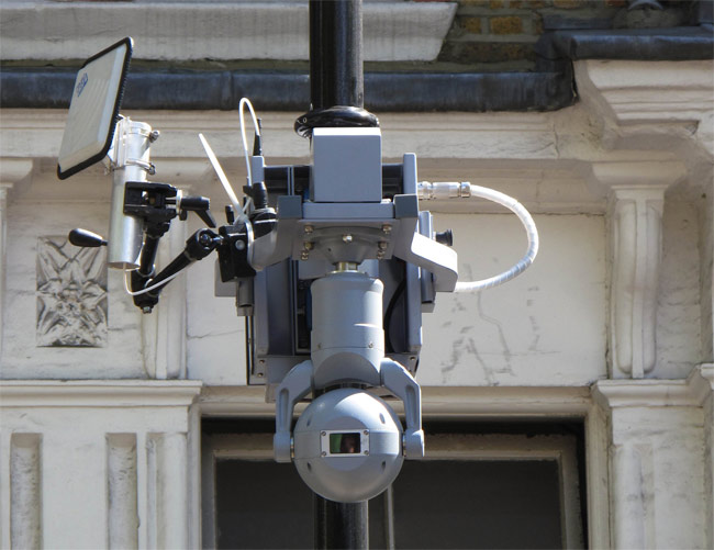 Sherpa camera in Clerkenwell Green
