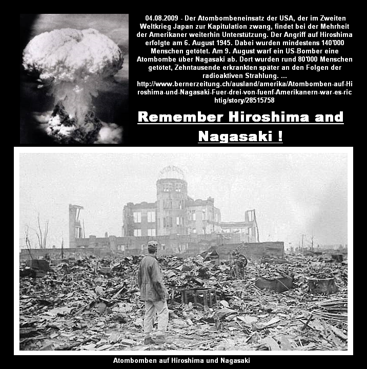 A-US-Bombe Hiroshima-Nagasaki