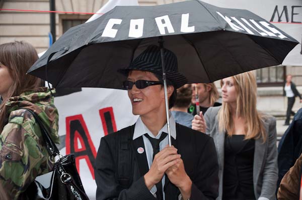 Coal Kills - but the umbrella came in very useful