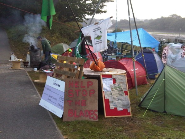 The Camp, placards etc