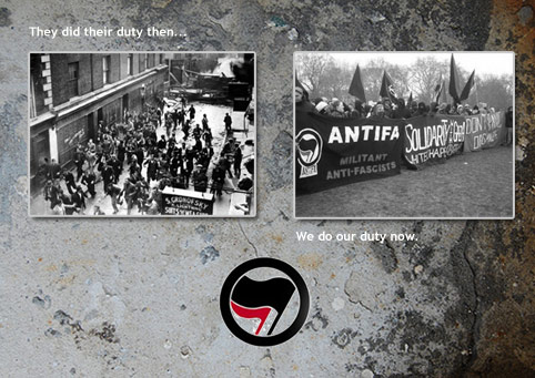 Antifa Duty? Fight against class oppression.