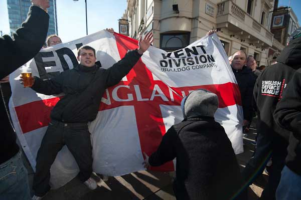 EDL at Morpeth Arms 1