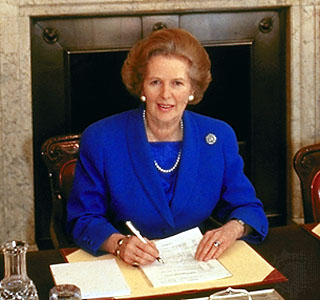 The Late Margaret Thatcher