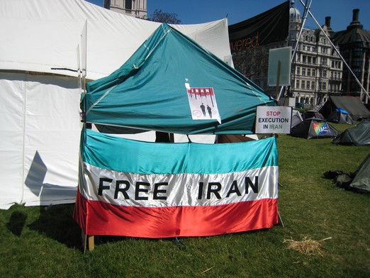 Iranian green movement tent