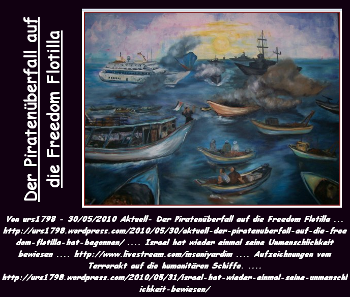 Piratenüberfall auf die Freedom Flotilla