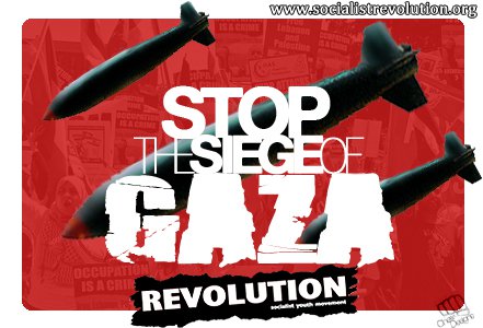 Stop the Siege of Gaza (Sticker)