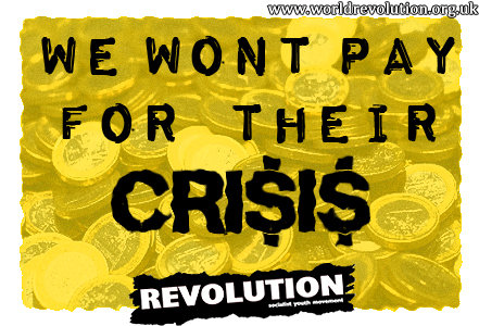 We Wont Pay For Their Crisis (Sticker)