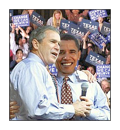 Obama & Bush