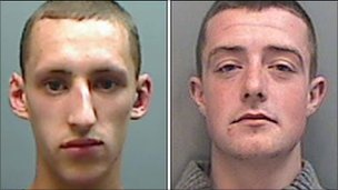 Two young men face four years inside after they failed to incite a riot