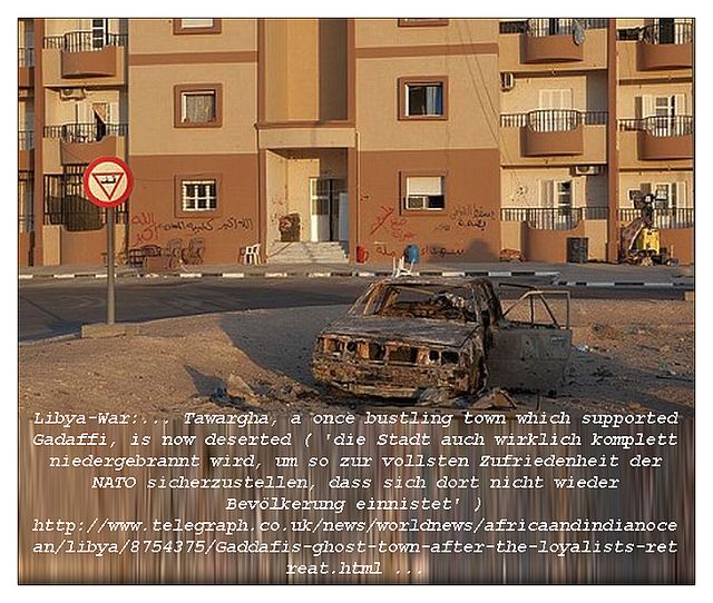 Libya-War: Tawargha now deserted