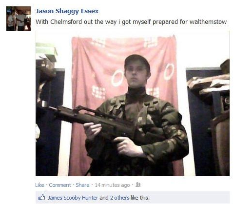 EDL Breivik types coming for Walthamstow