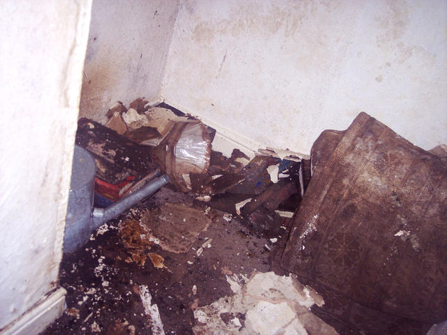 inside the building Tristan was accused of squatting