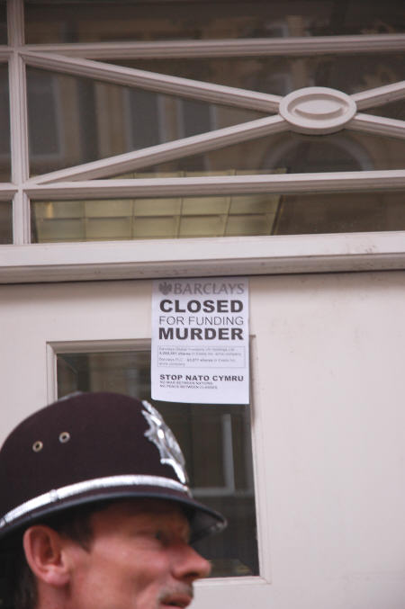 Barclays closed for funding murder