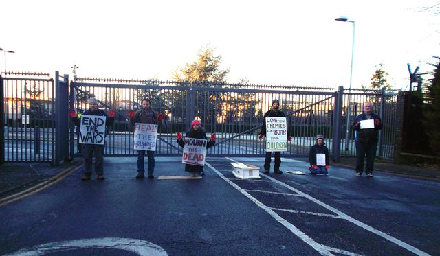 Catholic Workers blockade Northwood HQ