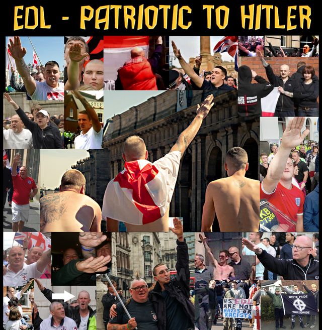 The EDL Love Their Hitler