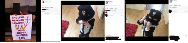 North East EDL Paul Barton and Victoria Armstrong manipulate their kids