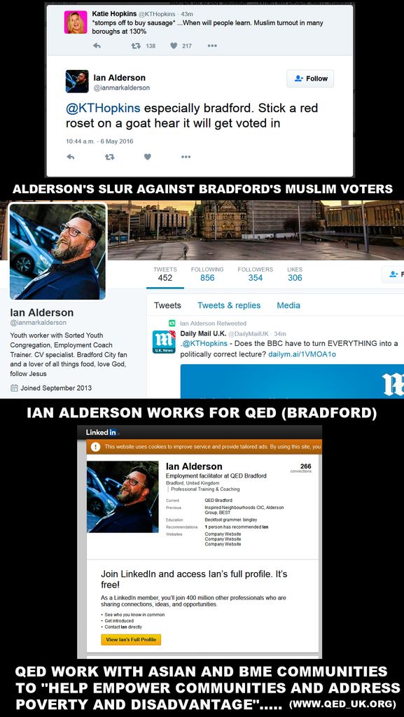 Alderson - Racist BNP Employment Advisor