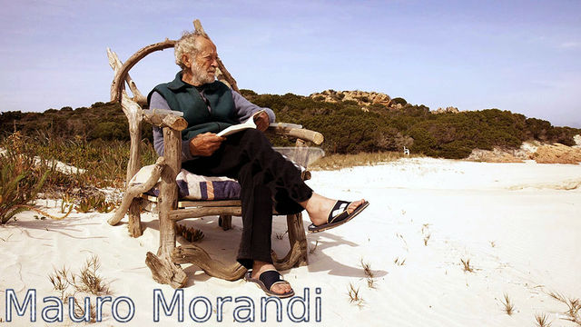 Mauro Morandi, the angel (guardian) of the island of Budelli.